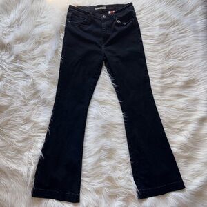 Stetson 921 Black Women's High Rise Flare Jeans